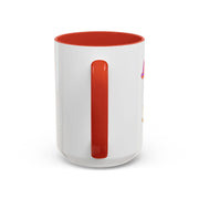 'Libra' Zodiac Accent Coffee Mug