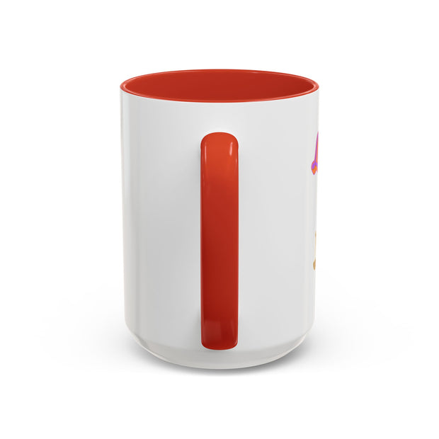'Libra' Zodiac Accent Coffee Mug