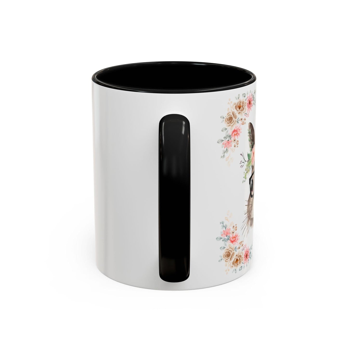 Geeky Goddess Bunny Accent Coffee Mug