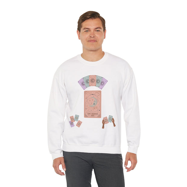 'The Hanged Man' Tarot Card Unisex Crewneck Sweatshirt