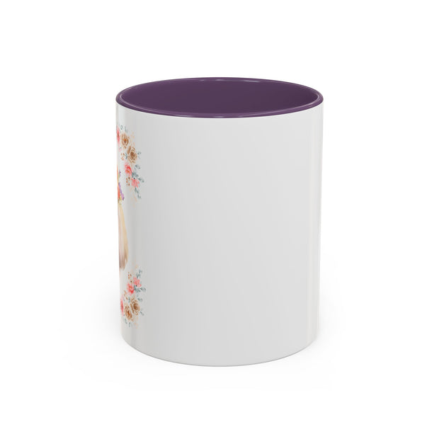 Geeky Goddess French Poodle Accent Coffee Mug