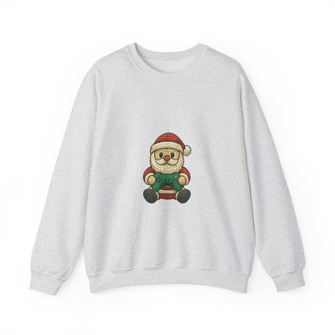 Cozy Santa Sweatshirt, Unisex Christmas Crewneck, Holiday Apparel, Festive Gift, Winter Wardrobe Staple