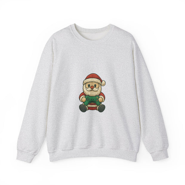 Cozy Santa Sweatshirt, Unisex Christmas Crewneck, Holiday Apparel, Festive Gift, Winter Wardrobe Staple