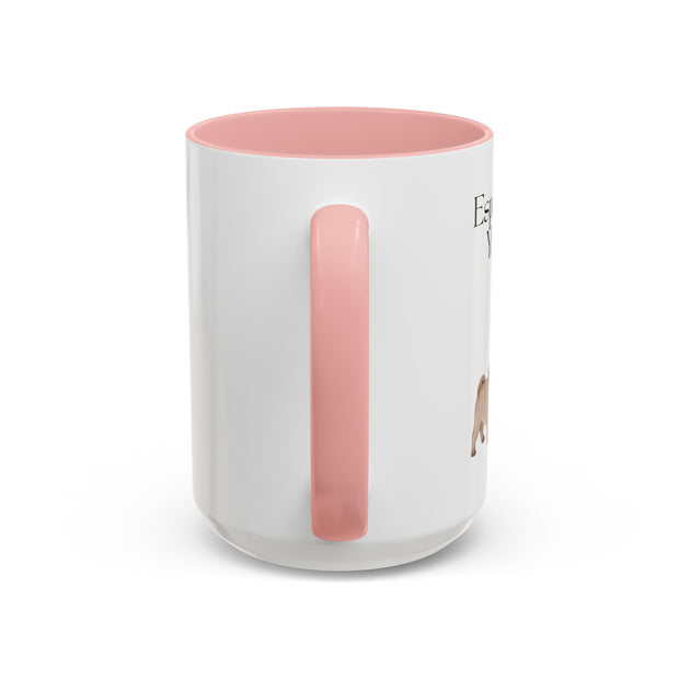 'Espawresso Yourself' Pug Accent Coffee Mug