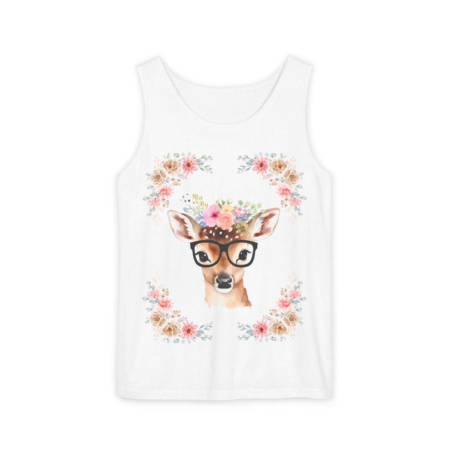 Geeky Goddess Deer Unisex Tank Top