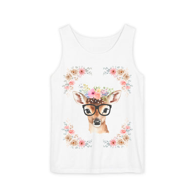 Geeky Goddess Deer Unisex Tank Top