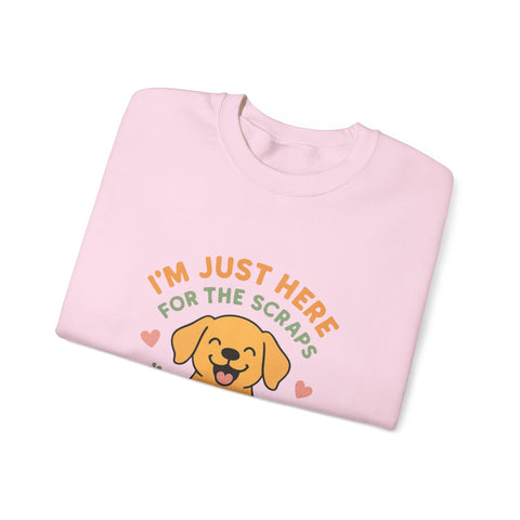 Playful Dog Sweatshirt for Pet Lovers, Unisex Crewneck, Cozy Gift for Dog Owners, Animal Lovers, Cute Pet-Themed Apparel