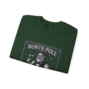 North Pole Speakeasy Crewneck Sweatshirt | Cozy Holiday Gift | Winter Wear | Christmas Sweatshirt | Unisex Comfy Apparel