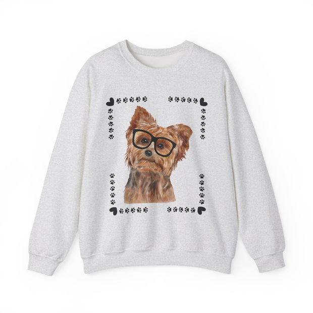 Geeky Good Yorkie Crewneck Sweatshirt