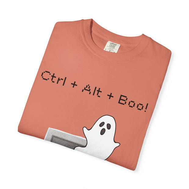 'Ctrl + Alt + Boo!' Unisex T-shirt