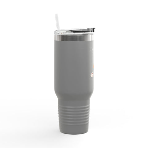 'Espawresso Yourself' Dachshund Insulated Travel Mug, 40oz