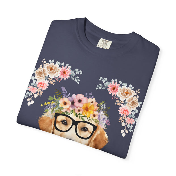 Geeky Goddess Golden Retriever Unisex T-Shirt