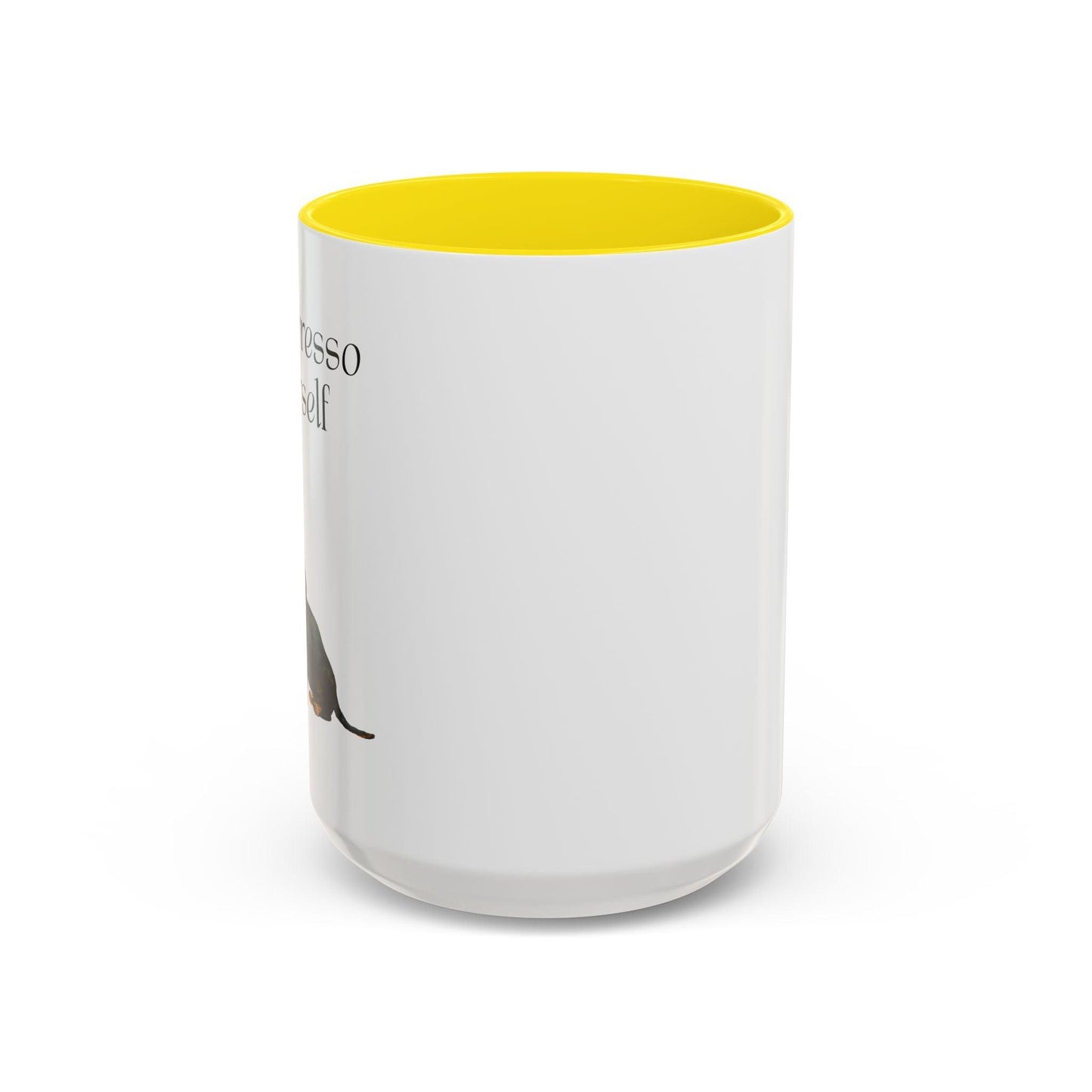 'Espawresso Yourself' Dachshund Accent Coffee Mug