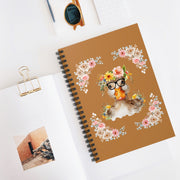 Geeky Goddess Duck Spiral Notebook