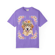 Geeky Goddess Golden Retriever Unisex T-Shirt