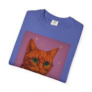 Pawgwarts Orange Cat Wizard T-Shirt
