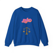 'Libra' Zodiac Unisex Crewneck Sweatshirt