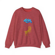 'Aries' Zodiac Unisex Crewneck Sweatshirt