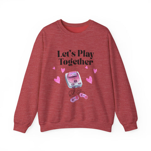 'Let's Play Together' Unisex Crewneck Sweatshirt