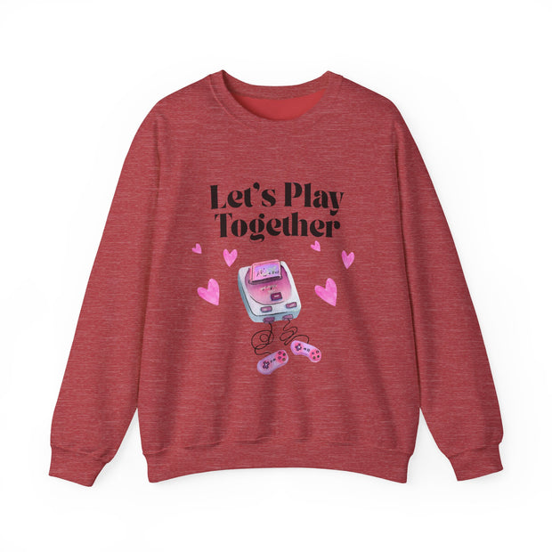 'Let's Play Together' Unisex Crewneck Sweatshirt
