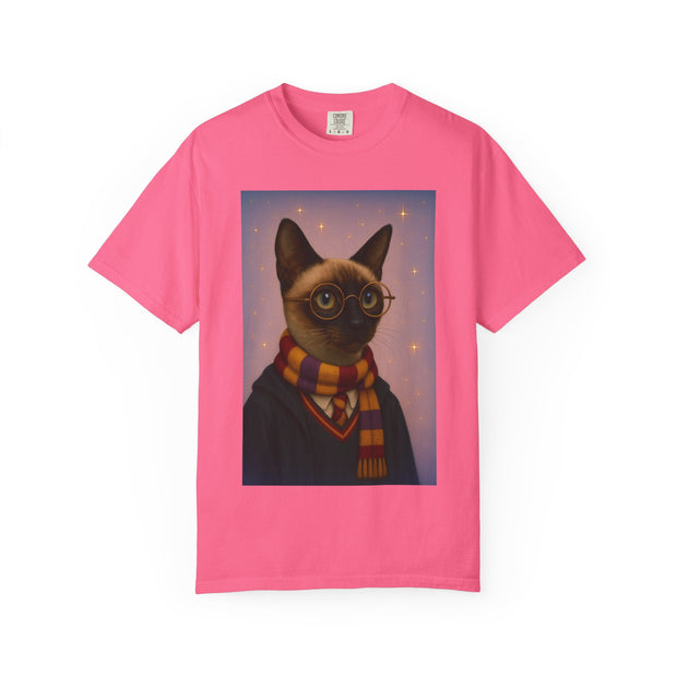 Pawgwarts Siamese Cat Unisex T-Shirt
