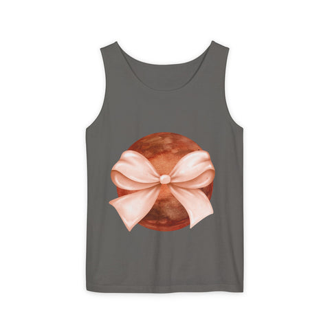 Mars Wrapped In Bow Unisex Tank Top