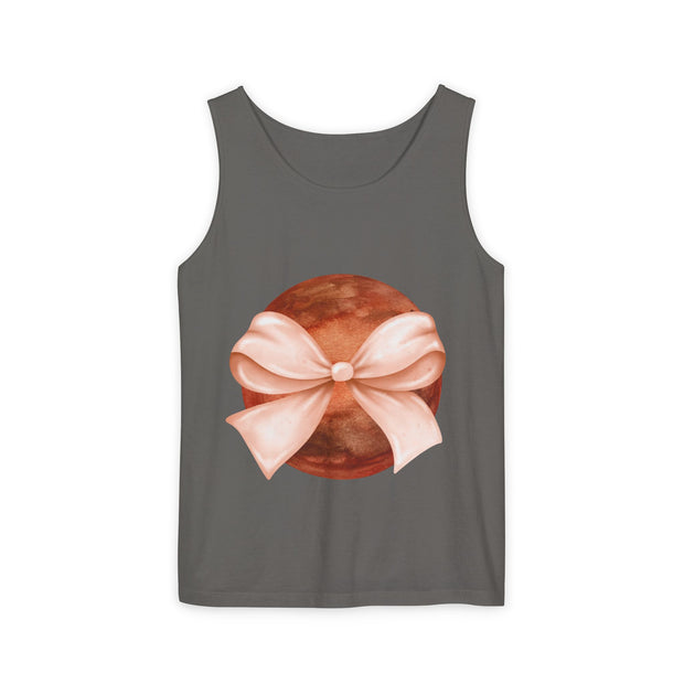 Mars Wrapped In Bow Unisex Tank Top