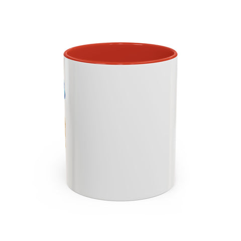 'Aries' Zodiac Accent Coffee Mug