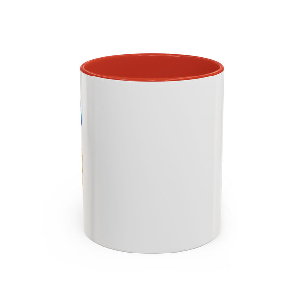'Aries' Zodiac Accent Coffee Mug