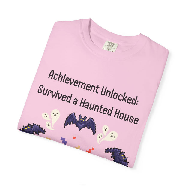 'Achievement Unlocked Haunted House' Unisex T-Shirt