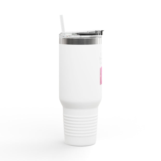 'I Like Big Books and I Cannot Lie' Insulated Travel Mug, 40oz