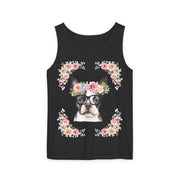 Geeky Goddess French Bullldog Unisex Tank Top