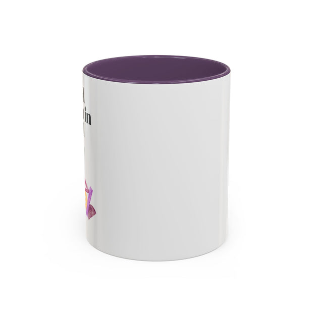 'I Am A Woman In STEM' Accent Coffee Mug