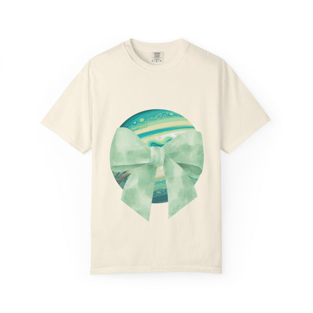 Green Planet Wrapped In A Bow Unisex T-Shirt