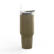 'Paw-sitive Vibes Only' Insulated Travel Mug, 40oz