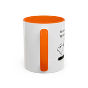 'Now Loading...Spooky Vibes' Accent Coffee Mug
