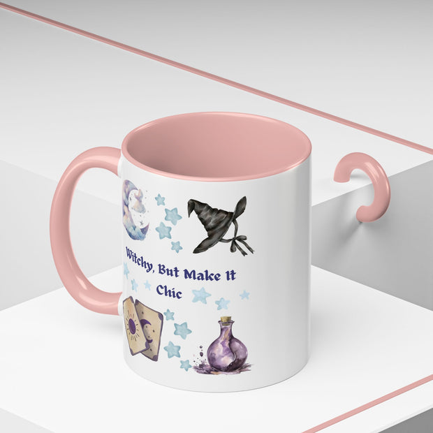 'Witchy, But Make It Cute' Accent Coffee Mug