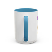 'Virgo' Zodiac Accent Coffee Mug