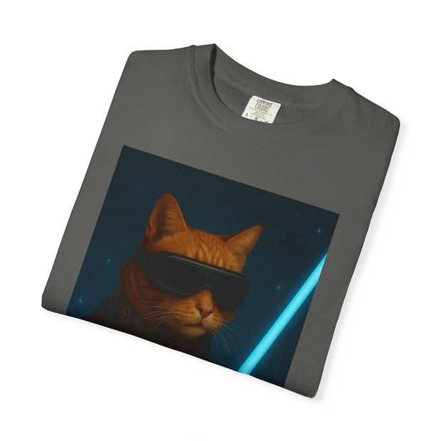 Star Paws Orange Cat Unisex T-Shirt