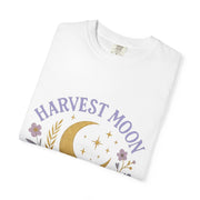 Harvest Moon Society Unisex T-Shirt, Cozy Graphic Tee, Astrology Apparel, Gift for Moon Lovers, Autumn Style, Casual Wear