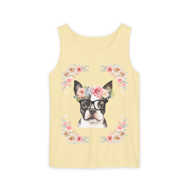 Geeky Goddess French Bullldog Unisex Tank Top