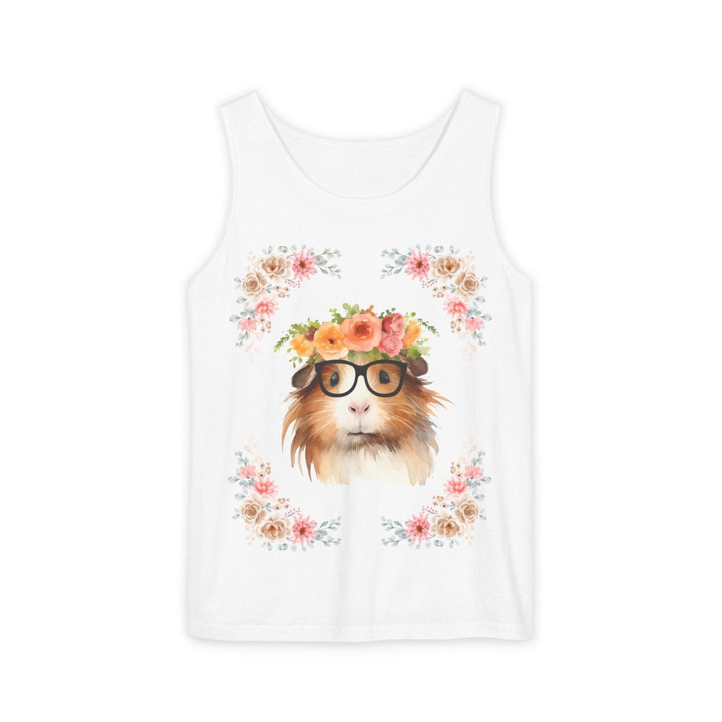 Geeky Goddess Guinea Pig Unisex Tank Top