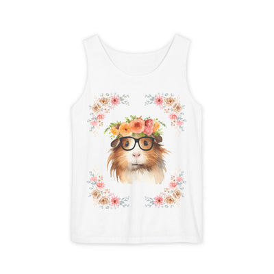 Geeky Goddess Guinea Pig Unisex Tank Top