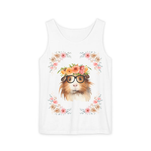 Geeky Goddess Guinea Pig Unisex Tank Top