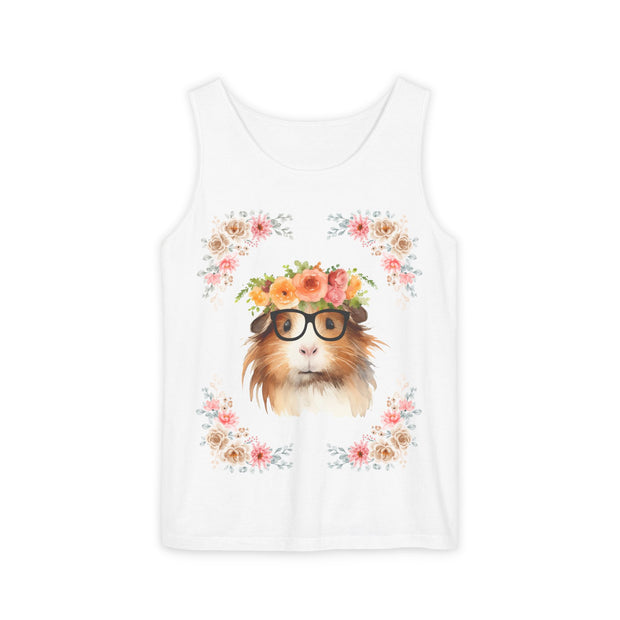 Geeky Goddess Guinea Pig Unisex Tank Top