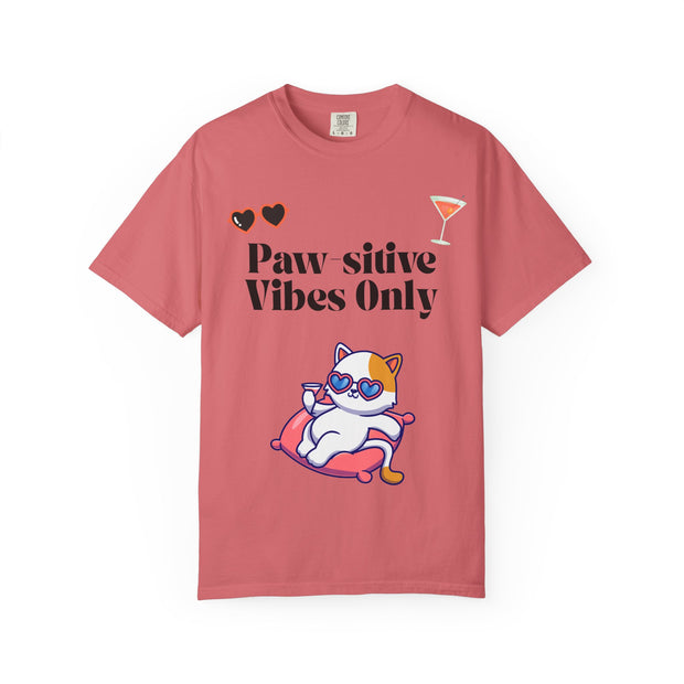 'Paw-sitive Vibes Only' Unisex T-Shirt
