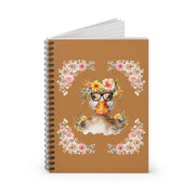 Geeky Goddess Duck Spiral Notebook