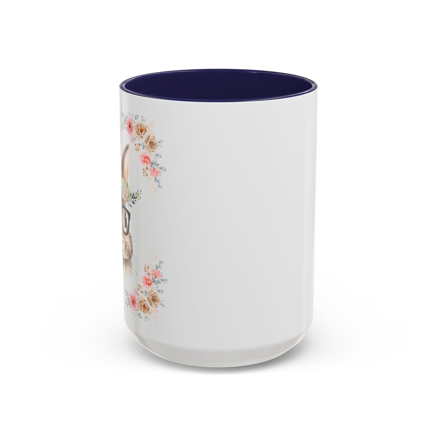 Geeky Goddess Bunny Accent Coffee Mug