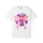 Pink/Purple Planet Wrapped In A Bow Unisex T-Shirt