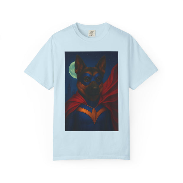 Superhero German Shepard Unisex T-shirt